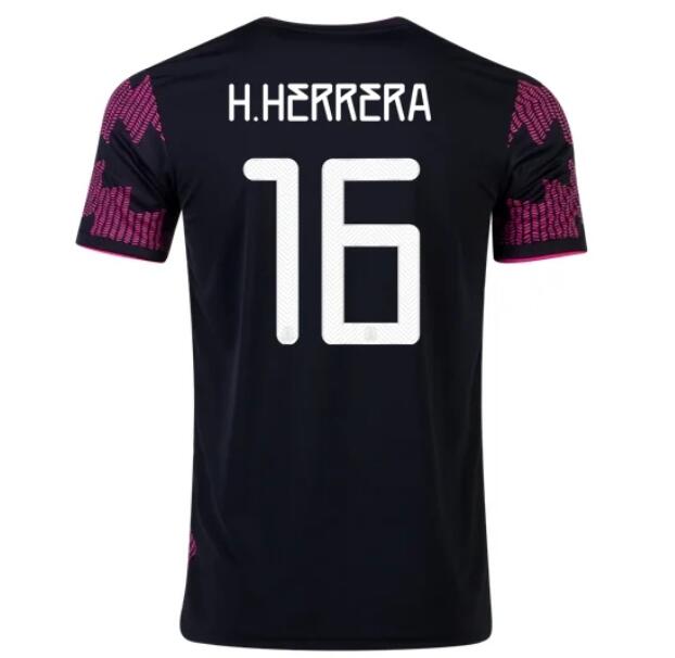 2021 Mexico Home Kit Soccer Jersey HÉCTOR HERRERA #16